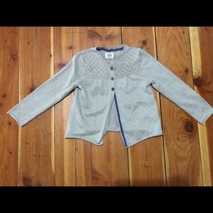 Mini boden sparkle cardigan